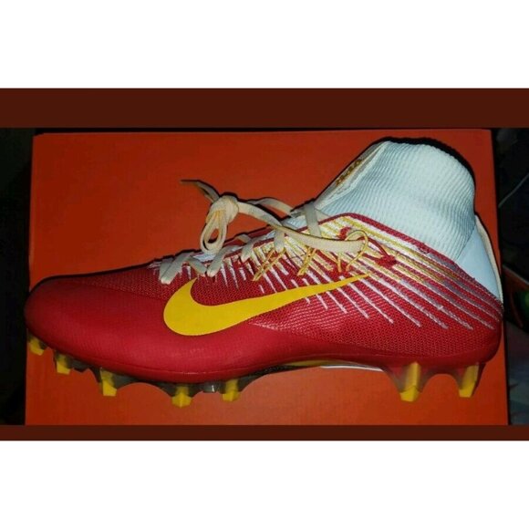 NIKE VAPOR UNTOUCHABLE 2 KC CHIEFS FOOTBALL MEN\'S SIZE 10 NWOB *read description main image 7